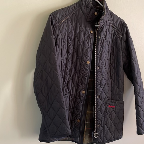 Barbour Women’s Navy Quilted Jacket size US 6 EUC - Picture 4 of 5